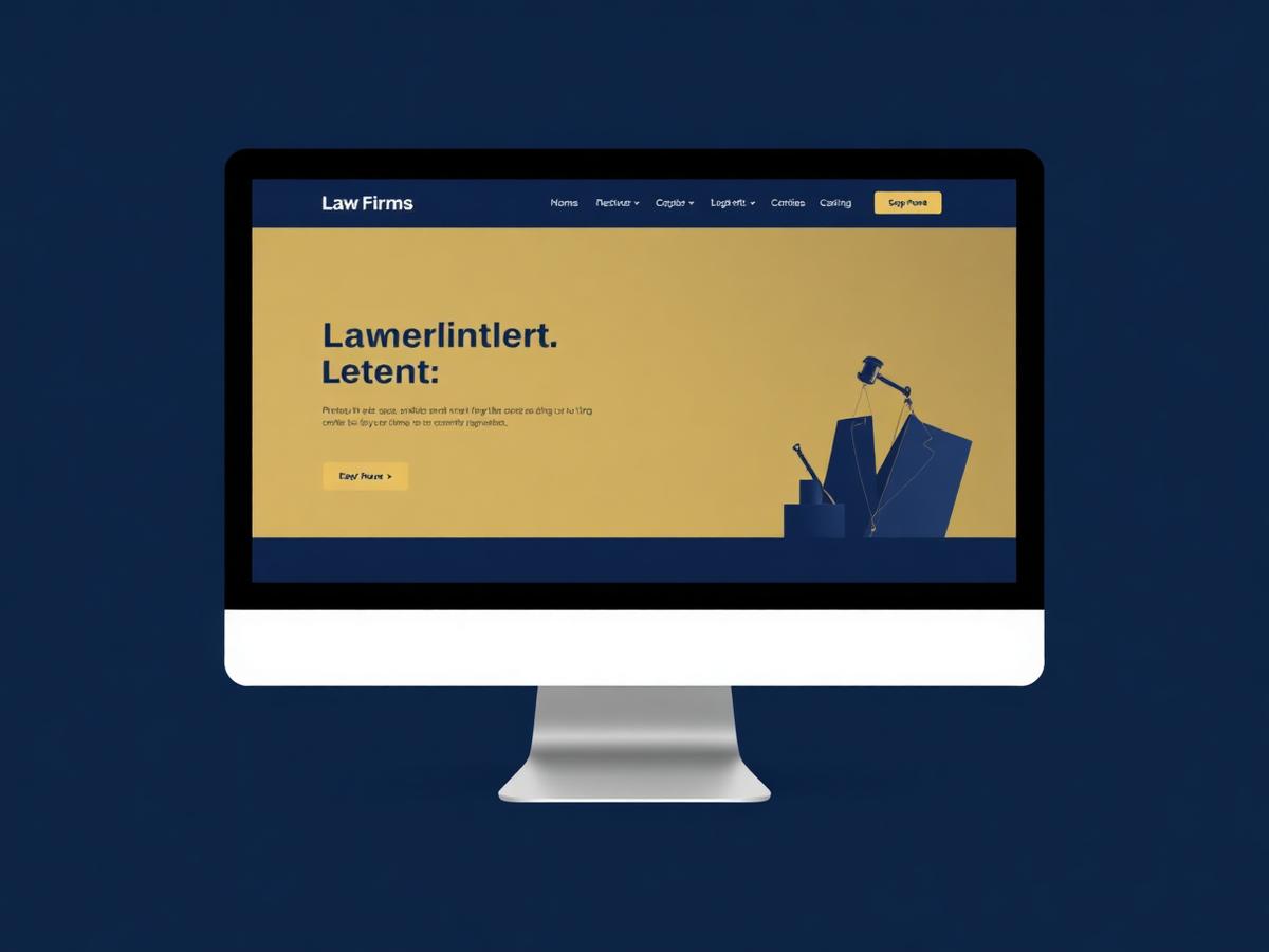 Walters Law Group website mockup