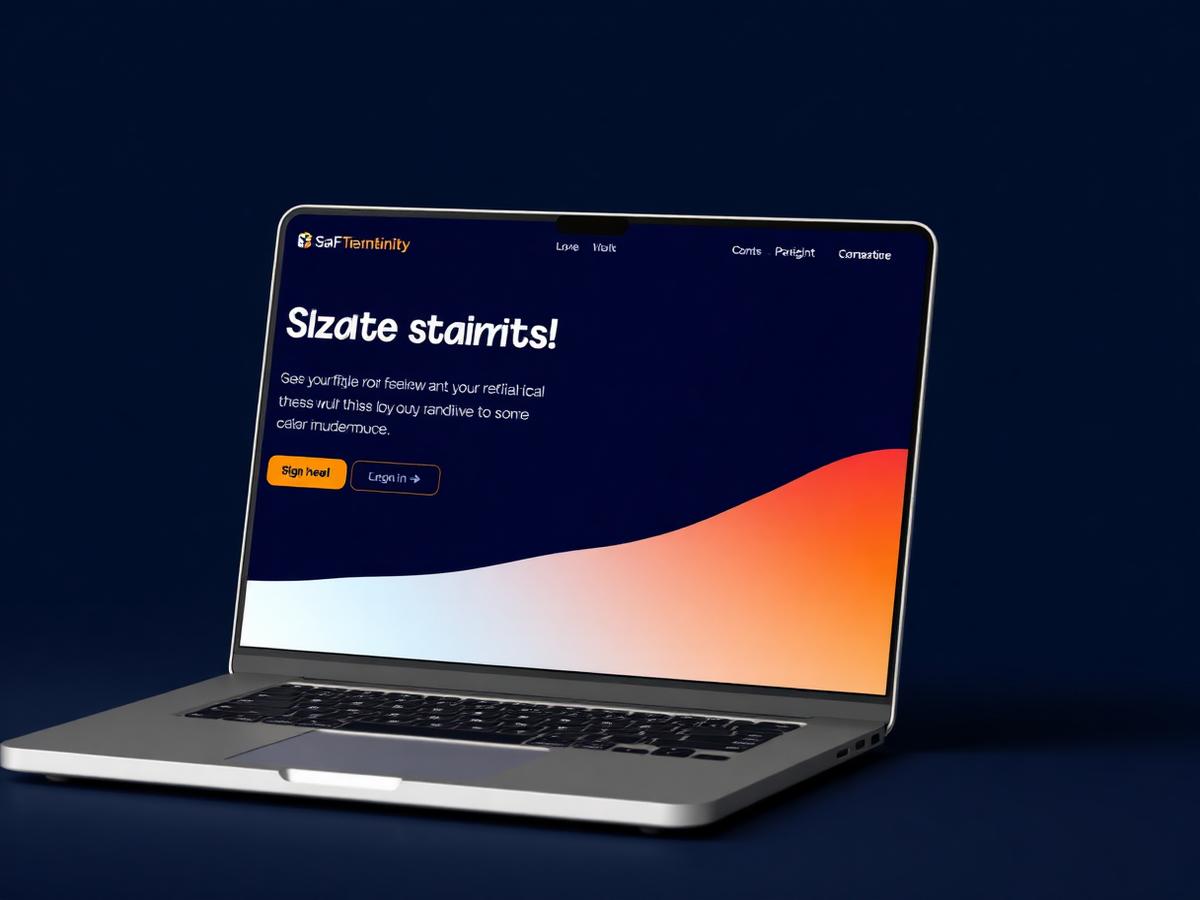Trailpoint SaaS website mockup